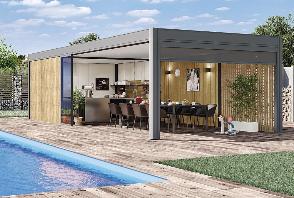 Quels sont les avantages d’une extension bois pool house ?